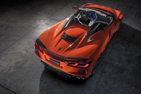 SPERRFRIST 03.10.19 / 02:00 Uhr Chevrolet Corvette C8 Cabrio