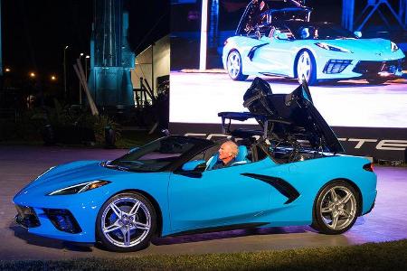 SPERRFRIST 03.10.19 / 02:00 Uhr Chevrolet Corvette C8 Cabrio