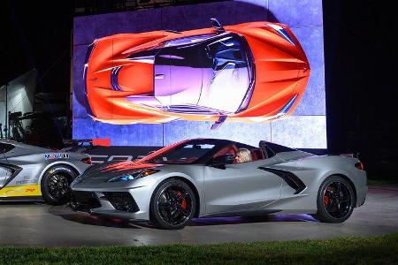 SPERRFRIST 03.10.19 / 02:00 Uhr Chevrolet Corvette C8 Cabrio