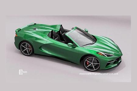 Chevrolet Corvette C8 Cabrio virtuell