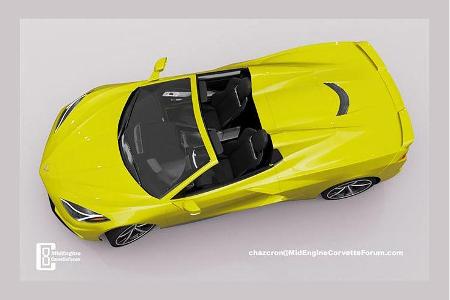 Chevrolet Corvette C8 Cabrio virtuell