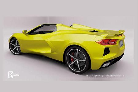 Chevrolet Corvette C8 Cabrio virtuell