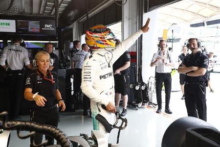 Lewis Hamilton - Mercedes - GP Malaysia - Sepang - 29. Oktober 2017