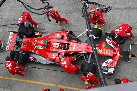Sebastian Vettel - Ferrari - GP Malaysia - Sepang - 29. Oktober 2017