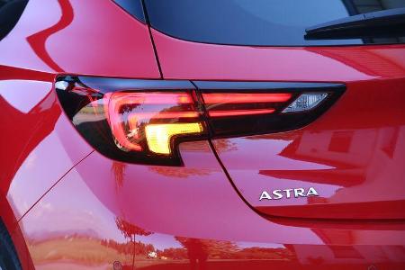 Opel Astra 1.0 Turbo, Heckleuchte