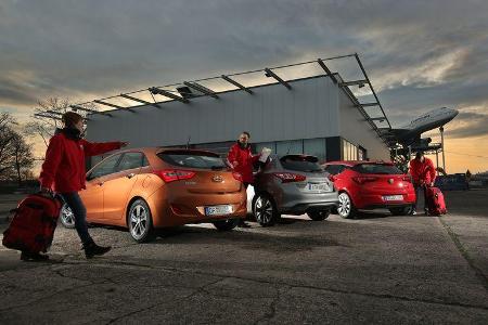 Opel Astra 1.0 DI Turbo, Hyundai i30 1.4, Nissan Pulsar 1.2 DIG-T