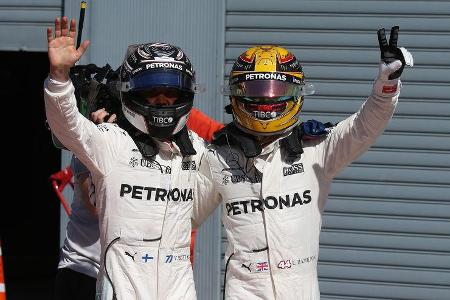 Hamilton & Bottas - GP Italien 2017