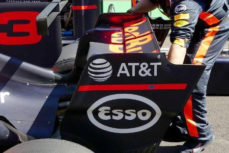 Red Bull - F1-Technik - Upgrades - GP Belgien / GP Italien 2017