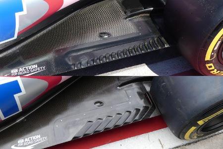 Force India - F1-Technik - Upgrades - GP Belgien / GP Italien 2017