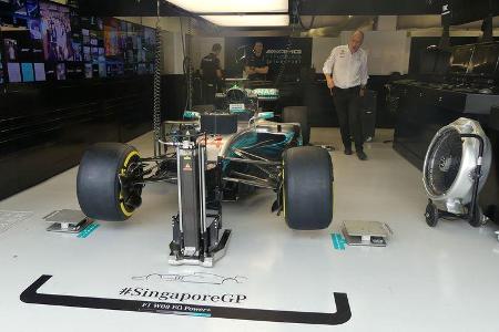 Mercedes - GP Singapur - Formel 1 - Freitag - 15.9.2017