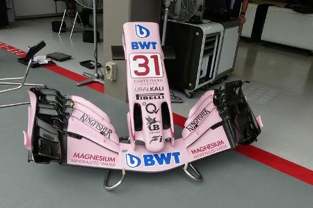 Force India - GP Singapur - Formel 1 - Freitag - 15.9.2017