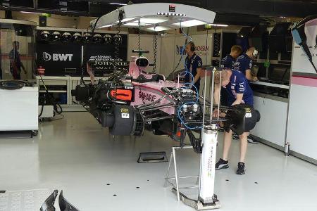 Force India - GP Singapur - Formel 1 - Freitag - 15.9.2017
