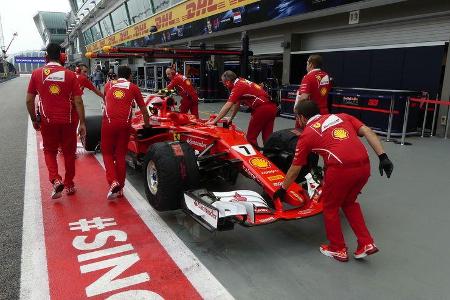 Ferrari - GP Singapur - Formel 1 - Freitag - 15.9.2017
