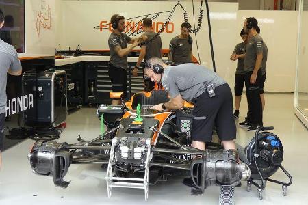 McLaren-Honda - GP Singapur - Formel 1 - Freitag - 15.9.2017