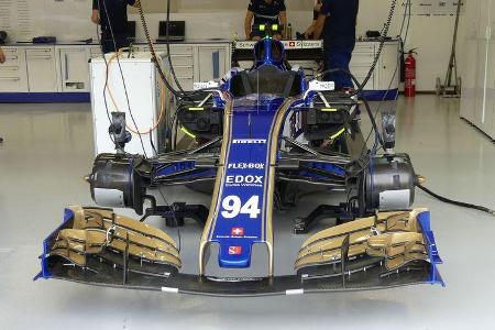 Sauber - GP Singapur - Formel 1 - Freitag - 15.9.2017
