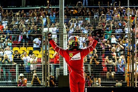 Sebastian Vettel - Ferrari - GP Singapur 2017 - Qualifying