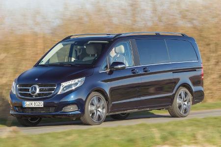 Mercedes V 250 Bluetec, Seitenansicht