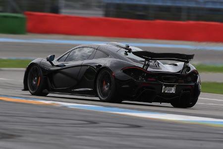 McLaren P1, Heckansicht