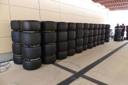 Pirelli - Formel 1 - GP Bahrain -Sakhir - Donnerstag - 13.4.2017