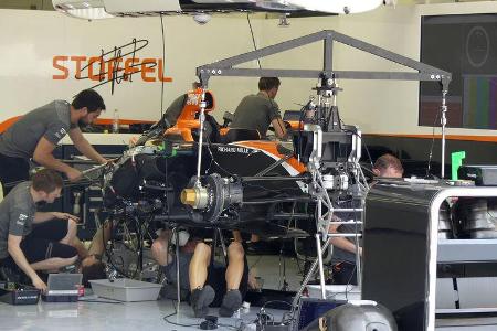 McLaren-Honda - Formel 1 - GP Bahrain -Sakhir - Donnerstag - 13.4.2017