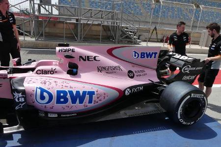 Force India - Formel 1 - GP Bahrain - Sakhir - Donnerstag - 13.4.2017