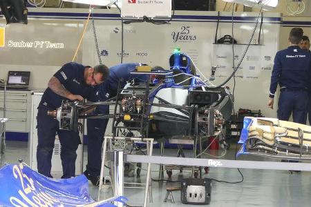 Sauber - Formel 1 - GP China - Shanghai - 6.4.2017