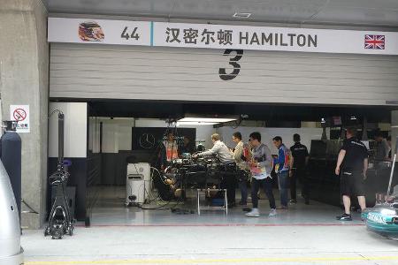 Mercedes - Formel 1 - GP China - Shanghai - 6.4.2017