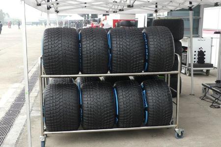 Regenreifen - Pirelli - Formel 1 - GP China - Shanghai - 6.4.2017