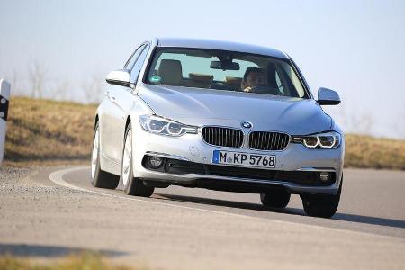 BMW 320d, Frontansicht