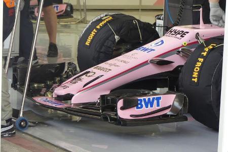 Esteban Ocon - Force India - Formel 1 - Testfahrten - Bahrain - Mittwoch - 19.4.2017