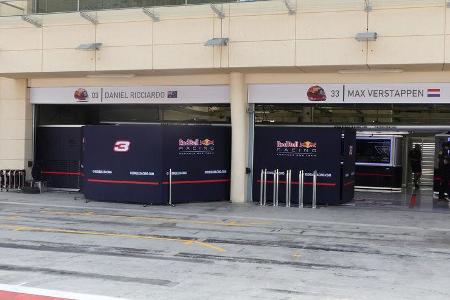 Red Bull - Formel 1 - Testfahrten - Bahrain - Mittwoch - 19.4.2017