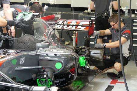 Kevin Magnussen - HaasF1 - Formel 1 - Testfahrten - Bahrain - Mittwoch - 19.4.2017