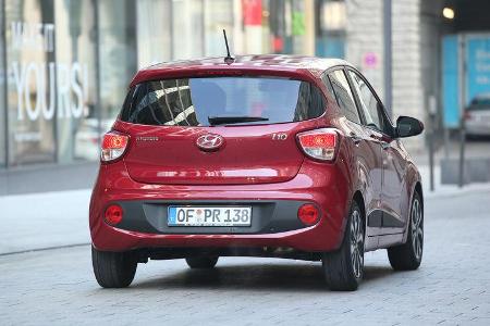 Hyundai i10 1.2, Heckansicht