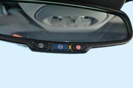 Opel Karl 1.0, Rückspiegel