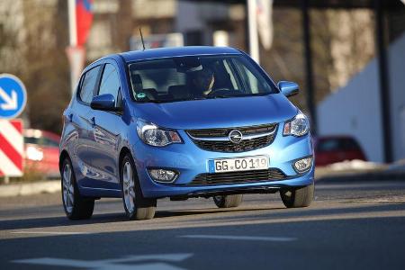 Opel Karl 1.0, Frontansicht