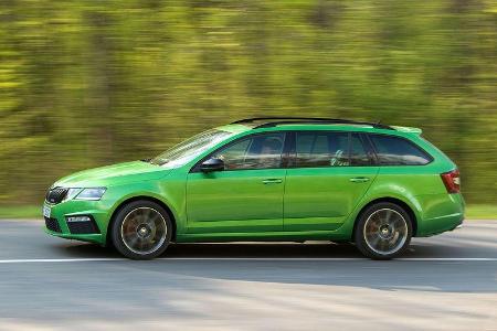 Skoda Octavia Combi RS Facelift Fahrbericht