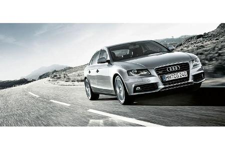 Das Gesicht des A4 stammt quasi vom A5.