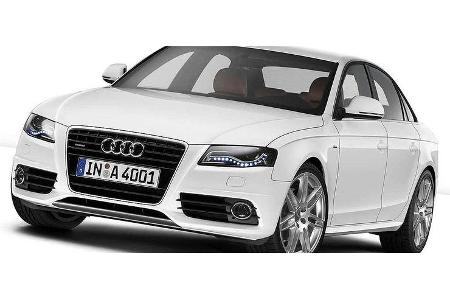 Anfang 2008 schiebt Audi S-Line-Pakete nach.