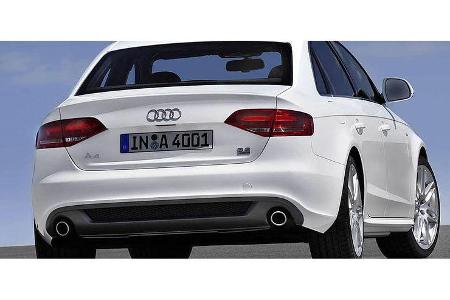 Sportfahrwerke und bis zu 19 Zoll große Räder ergänzen das S-Line-Angebot.