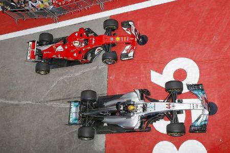 Vettel & Hamilton - Stats - GP China 2017