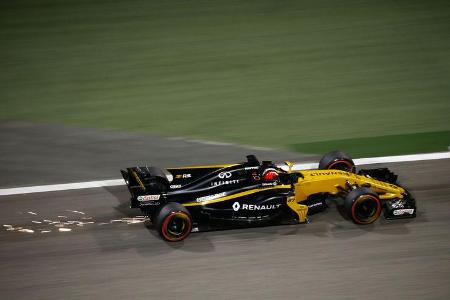 Nico Hülkenberg - Renault - Formel 1 - GP Bahrain - Sakhir - Training - Freitag - 14.4.2017