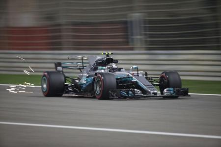 Valtteri Bottas - Mercedes - GP Bahrain 2017 - Qualifying