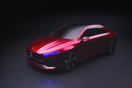 Mercedes A-Klasse Limousine Concept Shanghai 2017