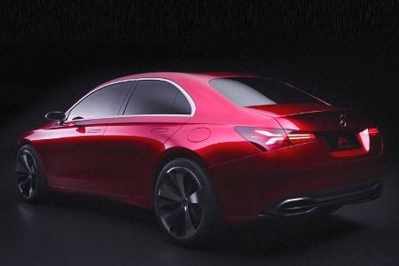 Mercedes A-Klasse Limousine Concept Shanghai 2017