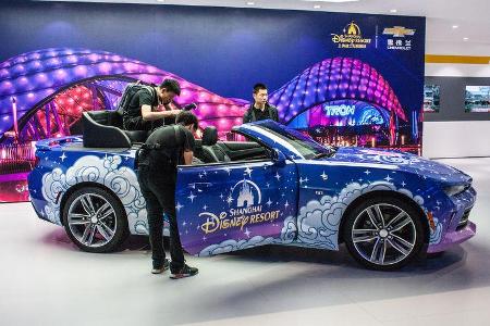 Abgefahrene Autos auf der Shanghai Auto Show 2018