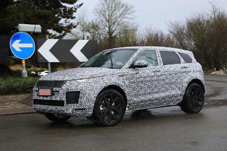 Erlkönig Range Rover Evoque