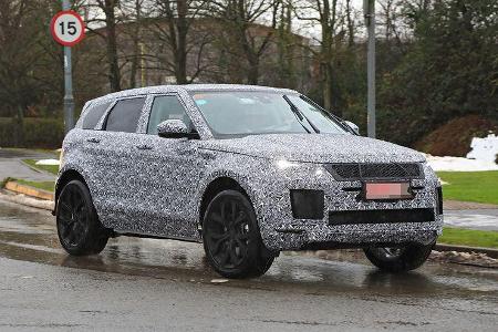 Erlkönig Range Rover Evoque