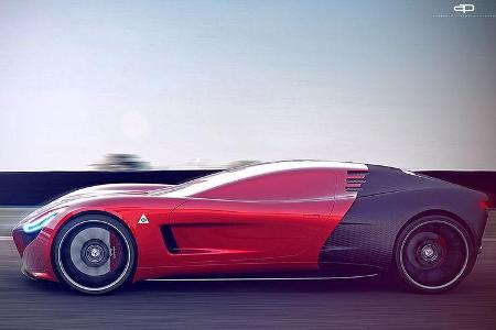 Alfa Romeo C18 Concept - Antonio Paglia - Supersportwagen