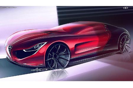 Alfa Romeo C18 Concept - Antonio Paglia - Supersportwagen