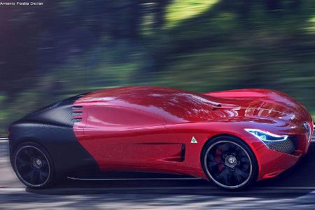 Alfa Romeo C18 Concept - Antonio Paglia - Supersportwagen